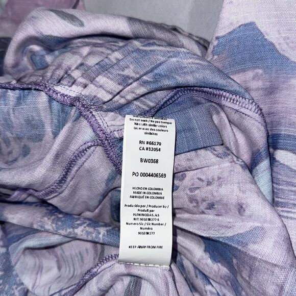 ANTHROPOLOGIE BY BOAMAR THE RIVERIA MAXI DRESS IN SEASCAPE NEW LARGE NWOT - Picture 10 of 11